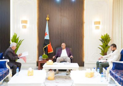 الرئيس الزُبيدي يبحث جهود النهوض بجامعة لحج