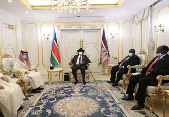 رسالة من خادم الحرمين لرئيس جنوب السودان.. تفاصيل