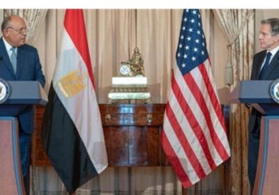 وزير الخارجية المصري يبحث مع نظيره الأمريكى تطورات الأزمة السودانية