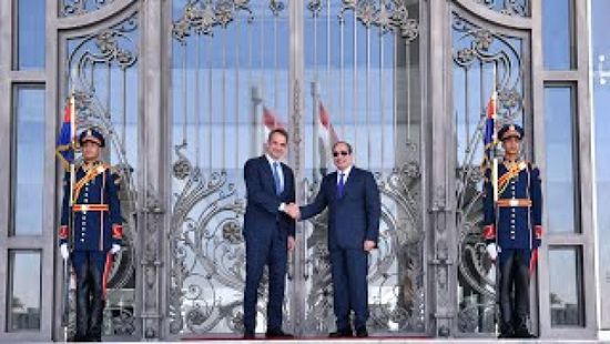 الرئيس السيسي يشيد بعمق العلاقات مع اليونان 