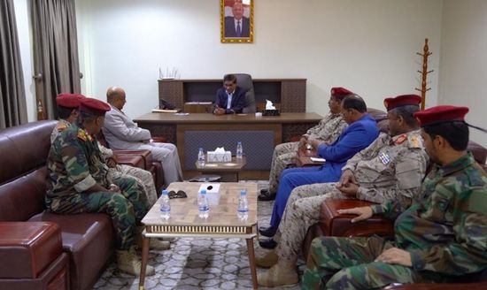 اللواء البحسني يطلع على جاهزية ألوية "العسكرية الثانية"