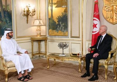 رئيس تونس: حريصون على تعزيز الروابط مع دولة الإمارات