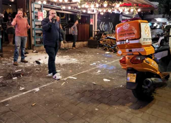 إطلاق نار في تل أبيب