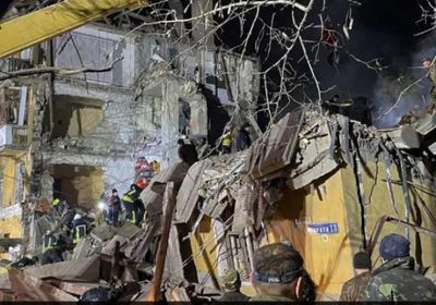 قنبلة روسية تستهدف مركزًا لنقل الدم بخاركيف