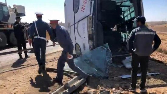 حادث سير يودي بـ24 شخصًا في المغرب