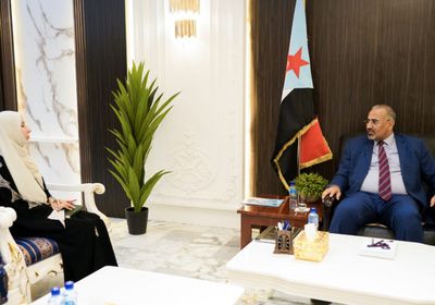 الرئيس الزُبيدي يطلع على جهود جهاز استيعاب تعهدات المانحين