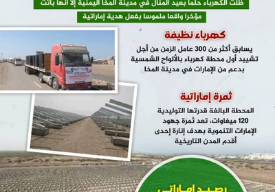 خير الإمارات وجحود قوى صنعاء (إنفوجراف)