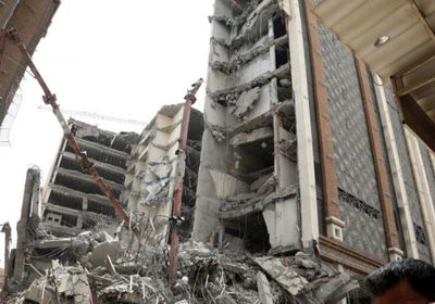 حصيلة انهيار مبانٍ في طهران ترتفع لأربعة قتلى
