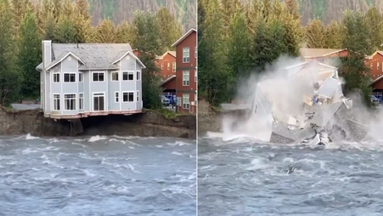 إعلان حالة الطوارئ في ولاية أمريكية بعد انهيار سد جليدي