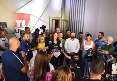 موظفو التلفزيون اللبناني يواصلون إضرابهم المفتوح