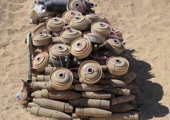 "مسام" يكشف عن تفكيك 625 لغما حوثيا في أسبوع