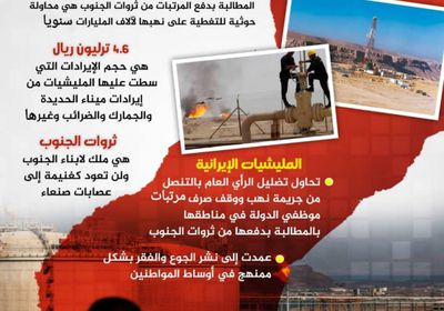 ثروات الجنوب خط أحمر (إنفوجراف)