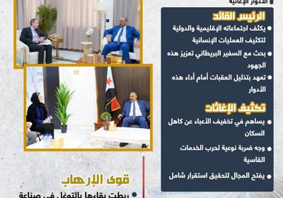 استحضار الأدوار الإغاثية.. تخفيف للأعباء وضربة للأشرار (إنفوجراف)