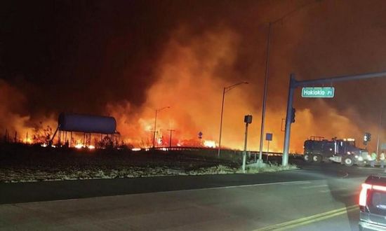 فرنسا تعزي في ضحايا حرائق الغابات بـ "هاواي"