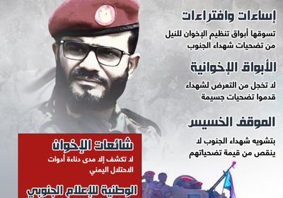 افتراءات بحق شهداء الجنوب.. سقوط أخلاقي (إنفوجراف)