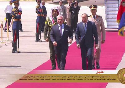الرئيس المصري وعاهل الأردن يبحثان القضية الفلسطينية ومستجدات المنطقة