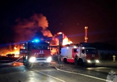 مقتل 25 شخصًا في انفجار بمحطة وقود بداغستان