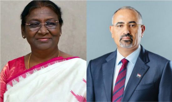 الرئيس الزُبيدي يهنئ رئيسة الهند بذكرى استقلال بلادها