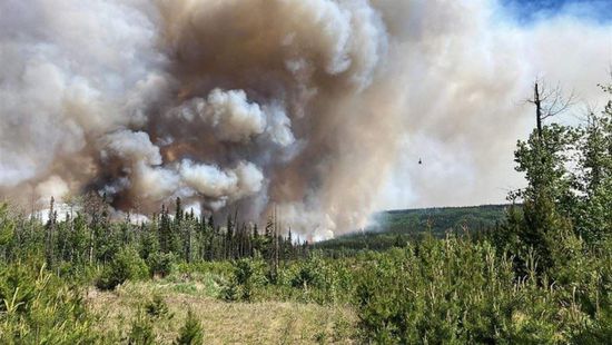 أوامر بإخلاء مدينة كندية في أقصى شمال البلاد