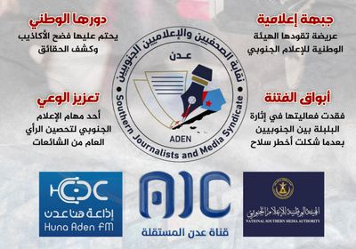 الإعلام الجنوبي.. حائط صد (إنفوجراف)