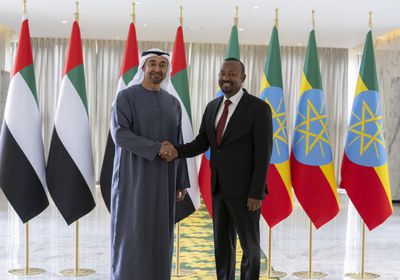 الشيخ محمد بن زايد: بحثت مع آبي أحمد تعزيز العلاقات بين الإمارات وإثيوبيا