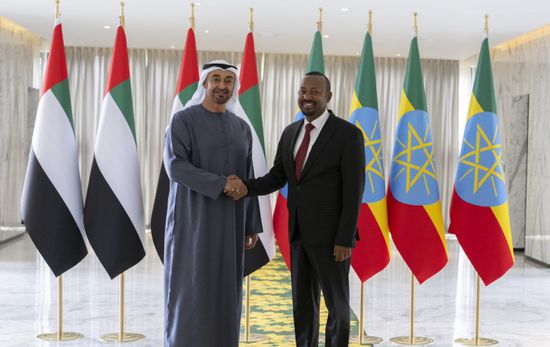 الشيخ محمد بن زايد: بحثت مع آبي أحمد تعزيز العلاقات بين الإمارات وإثيوبيا