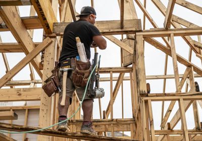 تسارع معدلات بناء المنازل بالولايات المتحدة في يوليو