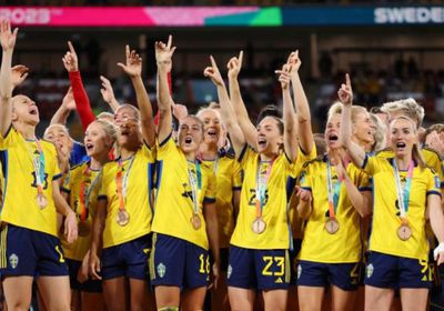 السويد تهزم أستراليا وتحرز المركز الثالث