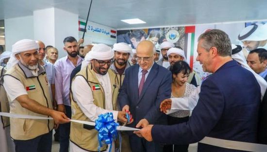 الهلال الأحمر الإماراتي يفتتح قاعتي "أبوظبي والظفرة" في جامعة تشرين السورية