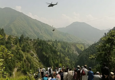 إنقاذ 8 ركاب بينهم ستة تلاميذ كانوا عالقين في باكستان