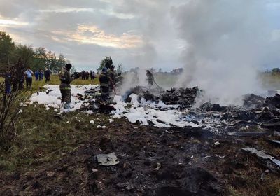 مؤسسة روسية تنشر قائمة ضحايا تحطم "طائرة بريغوجين"
