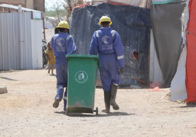 مشروع الإمداد المائي يضخ 882 ألف لتر مياه للخوخة