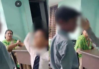 غضب بالهند بعد طلب معلمة من الطلاب صفع فتى مسلم