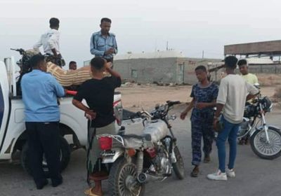 ضبط دراجات نارية غير مرقمة في ساحل حضرموت