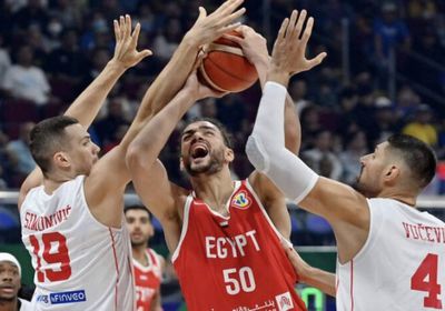 خسارة مصر ولبنان للمرة الثانية بكأس العالم لكرة السلة