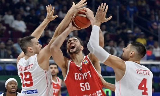 خسارة مصر ولبنان للمرة الثانية بكأس العالم لكرة السلة