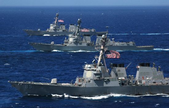 البحرية الأمريكية: يجب مقاومة السلوك العدواني لبكين