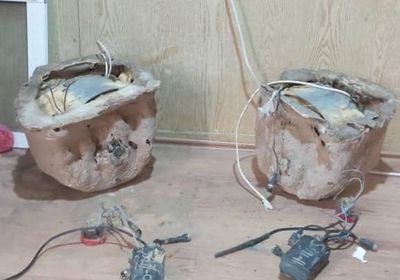 تفكيك عبوات ناسفة زرعها إرهابيون في مرخة العليا