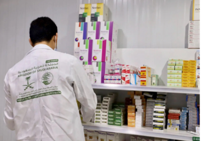 عيادات سعودية متنقلة تستقبل 200 مريض في حرض