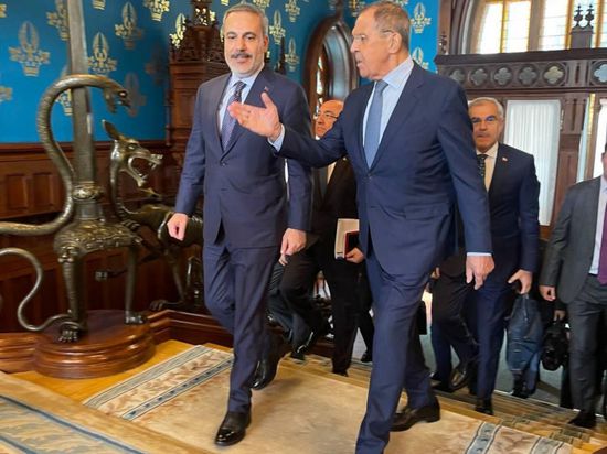 وزير الخارجية الروسي يستقبل نظيره التركي في موسكو