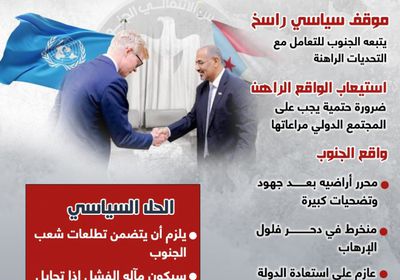 حتمية استيعاب الواقع.. رسالة جنوبية للمجتمع الدولي (إنفوجراف)