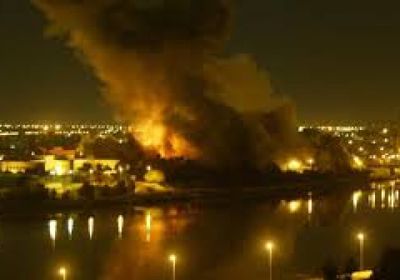 انفجار قنبلة على جسر للمشاة في أربيل بالعراق