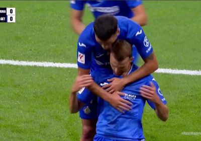 خيتافي يتقدم على ريال مدريد بالشوط الأول