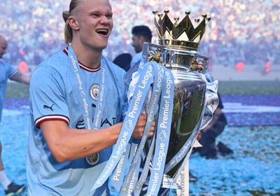 هالاند يسجل ثلاثة أهداف من خماسية في فولهام