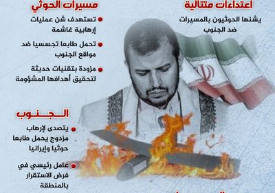 هجمات المسيرات..  الجنوب يتصدى لحرب حوثية إيرانية (إنفوجراف)