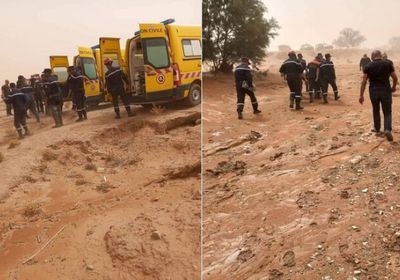 مصرع وفقدان 9 أشخاص جراء السيول في الجزائر