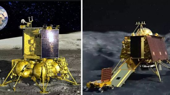 مسبار القمر الهندي في وضع السكون