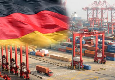 الصادرات الألمانية تنخفض 1% سنويا والواردات تسجل زيادة