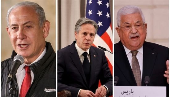 وزير الخارجية الأمريكي يهاتف نتنياهو وأبو مازن