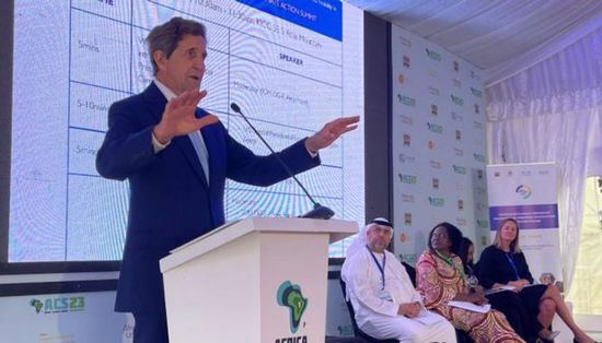 جون كيري: أفريقيا تقدم فرصة كبيرة للعالم لكسب معركة المناخ